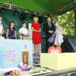17.06.2021 Kielce. Ogród DŚT. Podsumowanie akcji kieleckiej Caritas "Pola Nadziei". Nagrody dla wolontariuszy wręczyli wicemarszałek Renata Janik i wicewojewoda Rafał Nowak / Jarosław Kubalski / Radio Kielce