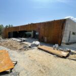 16.06.2021 Nowa Słupia. Muzeum Starożytnego Hutnictwa Świętokrzyskiego w przebudowie / Jarosław Kubalski / Radio Kielce