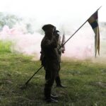 06.06.2021 Miedziana Góra. Pomnik żołnierzy AK. Uroczystości upamiętniające rocznicę śmierci podporucznika Zbigniewa Kruszelnickiego - „Wilka” / Jarosław Kubalski / Radio Kielce