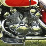 05.06.2021 Tokarnia. Park etnograficzny. Inauguracja sezonu motocyklowego. Zlot motocyukli / Jarosław Kubalski / Radio Kielce