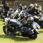 05.06.2021 Tokarnia. Park etnograficzny. Inauguracja sezonu motocyklowego. Zlot motocyukli / Jarosław Kubalski / Radio Kielce