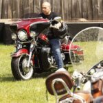 05.06.2021 Tokarnia. Park etnograficzny. Inauguracja sezonu motocyklowego. Zlot motocyukli / Jarosław Kubalski / Radio Kielce