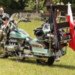 05.06.2021 Tokarnia. Park etnograficzny. Inauguracja sezonu motocyklowego. Zlot motocyukli / Jarosław Kubalski / Radio Kielce