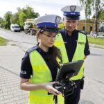 01.06.2021 Kielce. Policjanci - operatorzy drona przy ulicy Ściegiennego / Jarosław Kubalski / Radio Kielce