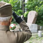 06.06.2021 Miedziana Góra. Pomnik żołnierzy AK. Uroczystości upamiętniające rocznicę śmierci podporucznika Zbigniewa Kruszelnickiego - „Wilka” / Jarosław Kubalski / Radio Kielce