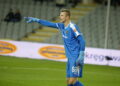27.09.2019 Kielce. Mecz Korona Kielce - Śląsk Wrocław. Marek Kozioł / Jarosław Kubalski / Radio Kielce