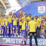 06.06.2021 Kielce. PGNiG Superliga piłkarzy ręcznych. Łomża Vive Kielce zostaje Mistrzem Polski. Ceremonia wręczenia medali / Jarosław Kubalski / Radio Kielce