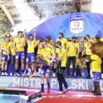 06.06.2021 Kielce. PGNiG Superliga piłkarzy ręcznych. Łomża Vive Kielce zostaje Mistrzem Polski. Ceremonia wręczenia medali / Jarosław Kubalski / Radio Kielce