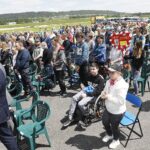 02.06.2021 Masłów. Spotkanie osób niepełnosprawnych na lotnisku w Masłowie w 30. rocznicę pobytu św. Jana Pawła II w Kielcach i Masłowie. Msza / Jarosław Kubalski / Radio Kielce