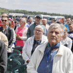 02.06.2021 Masłów. Spotkanie osób niepełnosprawnych na lotnisku w Masłowie w 30. rocznicę pobytu św. Jana Pawła II w Kielcach i Masłowie. Msza / Jarosław Kubalski / Radio Kielce
