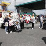 02.06.2021 Masłów. Spotkanie osób niepełnosprawnych na lotnisku w Masłowie w 30. rocznicę pobytu św. Jana Pawła II w Kielcach i Masłowie / Jarosław Kubalski / Radio Kielce