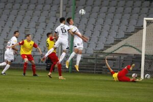 04.06.2021. Kielce. 33. kolejka Fortuna 1 Ligi: Korona Kielce - Widzew Łódź / Jarosław Kubalski / Radio Kielce