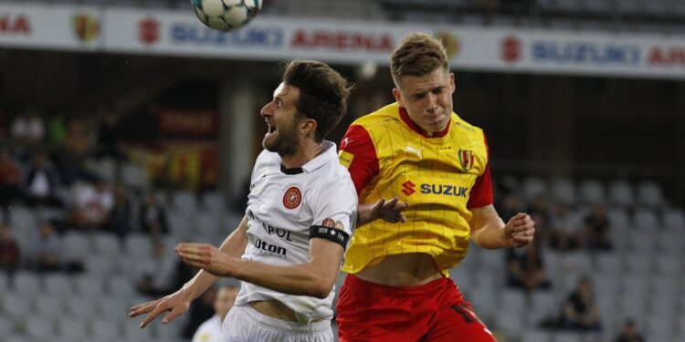 04.06.2021. Kielce. 33. kolejka Fortuna 1 Ligi: Korona Kielce - Widzew Łódź / Jarosław Kubalski / Radio Kielce