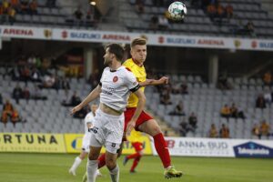 04.06.2021. Kielce. 33. kolejka Fortuna 1 Ligi: Korona Kielce - Widzew Łódź / Jarosław Kubalski / Radio Kielce