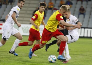 04.06.2021. Kielce. 33. kolejka Fortuna 1 Ligi: Korona Kielce - Widzew Łódź / Jarosław Kubalski / Radio Kielce