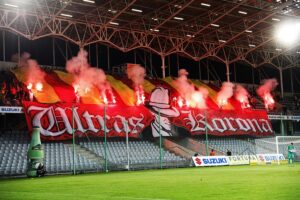 04.06.2021. Kielce. 33. kolejka Fortuna 1 Ligi: Korona Kielce - Widzew Łódź / Jarosław Kubalski / Radio Kielce