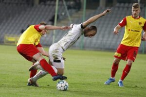 04.06.2021. Kielce. 33. kolejka Fortuna 1 Ligi: Korona Kielce - Widzew Łódź / Jarosław Kubalski / Radio Kielce