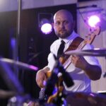 11.06.2021 Radio Kielce.Studio Gram. Koncert zespołu The Blue Socks / Jarosław Kubalski / Radio Kielce