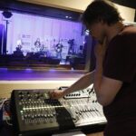 11.06.2021 Radio Kielce.Studio Gram. Koncert zespołu The Blue Socks / Jarosław Kubalski / Radio Kielce