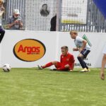 15.06.2021  Kielce. Turniej piłkarski „Piątki na Rynku Sport CK 2021”. Mecz Korona Kielce - Moravia Morawica / Jarosław Kubalski / Radio Kielce