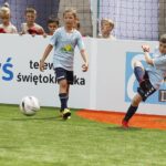 15.06.2021  Kielce. Turniej piłkarski „Piątki na Rynku Sport CK 2021”. Mecz Korona Kielce - Moravia Morawica / Jarosław Kubalski / Radio Kielce