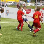 15.06.2021  Kielce. Turniej piłkarski „Piątki na Rynku Sport CK 2021”. Mecz Korona Kielce - Moravia Morawica / Jarosław Kubalski / Radio Kielce