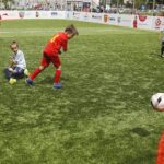 15.06.2021  Kielce. Turniej piłkarski „Piątki na Rynku Sport CK 2021”. Mecz Korona Kielce - Moravia Morawica / Jarosław Kubalski / Radio Kielce