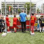 15.06.2021  Kielce. Turniej piłkarski „Piątki na Rynku Sport CK 2021”. Mecz Korona Kielce - Moravia Morawica / Jarosław Kubalski / Radio Kielce