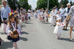 03.06.2021. Kazimierza Wielka. Uroczystość Bożego Ciała / Marta Gajda / Radio Kielce