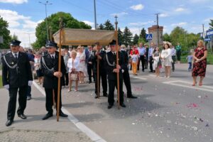 03.06.2021. Kazimierza Wielka. Uroczystość Bożego Ciała / Marta Gajda / Radio Kielce