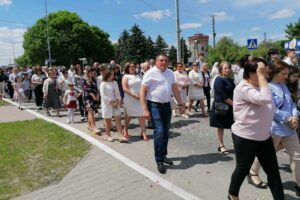 03.06.2021. Kazimierza Wielka. Uroczystość Bożego Ciała / Marta Gajda / Radio Kielce