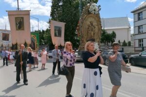 03.06.2021. Kazimierza Wielka. Uroczystość Bożego Ciała / Marta Gajda / Radio Kielce