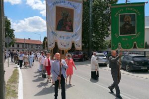 03.06.2021. Kazimierza Wielka. Uroczystość Bożego Ciała / Marta Gajda / Radio Kielce