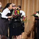 13.06.2021. Kielce. Jubileusz Teatru Lalki i Aktora „Kubuś”. Na zdjęciu (od lewej): Ryszard Barański - aktor, Magdalena Kusztal - dyrektor Departamentu Kultury i Dziedzictwa Narodowego w Urzędzie Marszałkowskiego Województwa Świętokrzyskiego w Kielcach, Anna Biernacka - aktorka, Jolanta Kusztal - aktorka, Leszek Barymów - aktor / Wiktor Taszlow / Radio Kielce