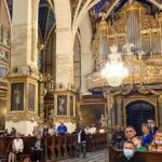 12.06.2021. Sandomierz. Msza święta dziękczynna w 22. rocznicę pielgrzymki św. Jana Pawła II / Biuro poselskie Marka Kwitka