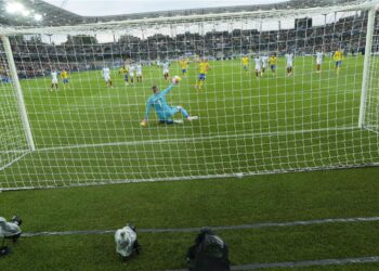 16.06.2017 Kielce. Euro U21. Mecz Szwecja - Anglia / Włodzimierz Batóg / Radio Kielce