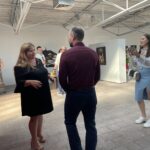 19.06.2021 Ćmielów. Wystawa prac malarskich Łukasza Towpika / Emilia Sitarska / Radio Kielce