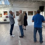 19.06.2021 Ćmielów. Wystawa prac malarskich Łukasza Towpika / Emilia Sitarska / Radio Kielce