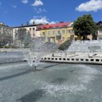 18.06.2021. Ostrowiec Św. Fontanna na Rynku / Emilia Sitarska / Radio Kielce