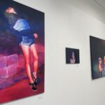 11.06.2021 Ostrowiec Świętokrzyski. Wernisaż wystawy Malarstwo jest kobietą / Emilia Sitarska / Radio Kielce