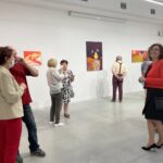 11.06.2021 Ostrowiec Świętokrzyski. Wernisaż wystawy Malarstwo jest kobietą / Emilia Sitarska / Radio Kielce