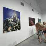 11.06.2021 Ostrowiec Świętokrzyski. Wernisaż wystawy Malarstwo jest kobietą / Emilia Sitarska / Radio Kielce