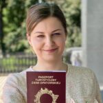 19.06.2021. Opatów. Paszport Turystyczny Ziemi Opatowskiej. Na zdjęciu: Paulina Gierada - dyrektor Powiatowego Centrum Kultury w Opatowie / Starostwo Powiatowe w Opatowie