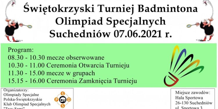 Świętokrzyski Turniej Badmintona Olimpiad Specjalnych - Radio Kielce