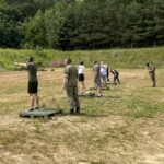 26.06.2021. Skarbka w gminie Bałtów. Zawody strzeleckie / Emilia Sitarska / Radio Kielce