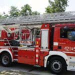 17.06.2021. Kielce. Przygotowania do uroczystości przekazania pojazdów dla PSP i OSP / Sebastian Kalwat / Radio Kielce