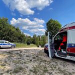 10.06.2021 Kielce. Akcja na Kadzielni związana ze zgłoszeniem o próbie samobójczej / Wiktor Taszłow / Radio Kielce