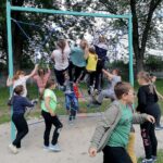 01.06.2021. Tuczępy. Otwarcie placu zabaw / Marta Gajda / Radio Kielce