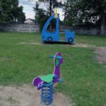 01.06.2021. Tuczępy. Otwarcie placu zabaw / Marta Gajda / Radio Kielce