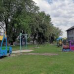 01.06.2021. Tuczępy. Otwarcie placu zabaw / Marta Gajda / Radio Kielce